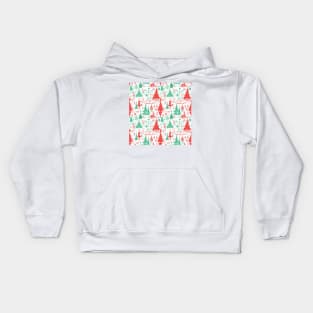 Dr Seuss Christmas Pattern Kids Hoodie